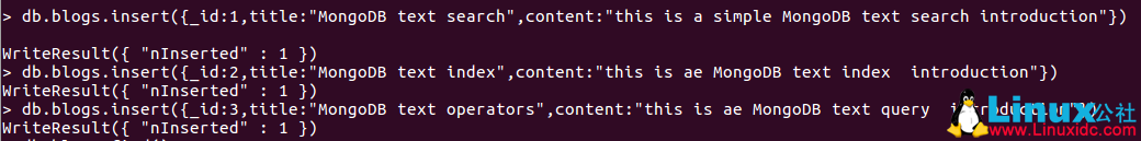 MongoDB 之 TextSearch 简介 MongoDB 之 TextSearch 简介