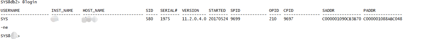 Oracle11.2.0.4 升级 170418PATCH 后 login.sql 无法使用