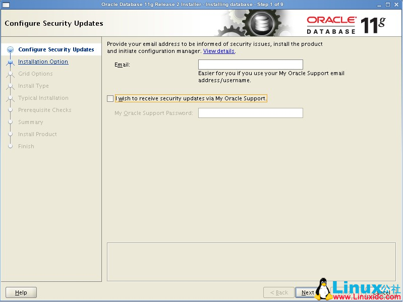 Linux 安装 Oracle 11g R2 Linux 安装 Oracle 11g R2