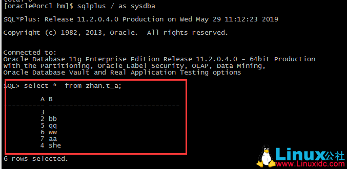 关于 sysdba 和 sysoper 权限
