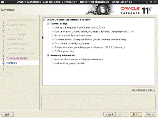 Oracle Linux 7.3 下 Oracle 11g 数据库安装