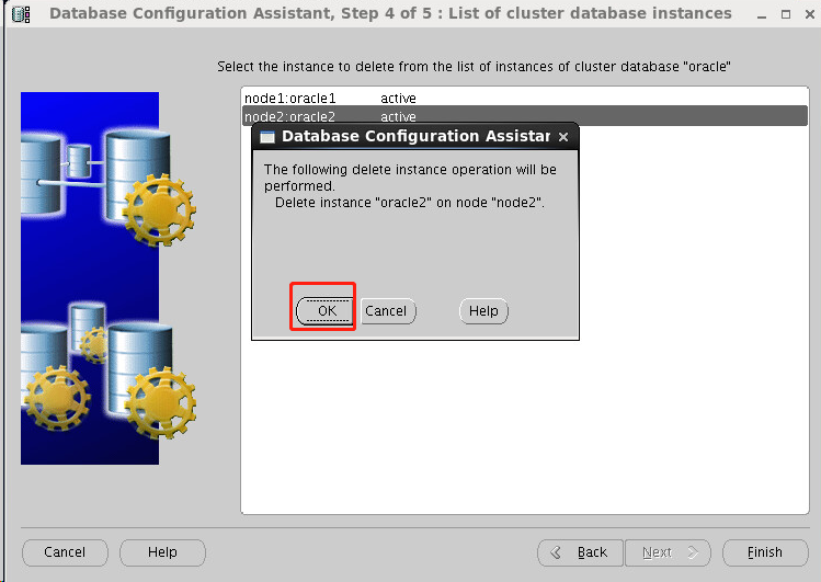 Oracle RAC 集群删除节点