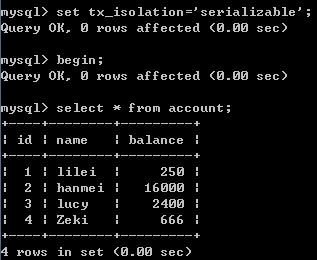 MySQL 锁与事务隔离级别