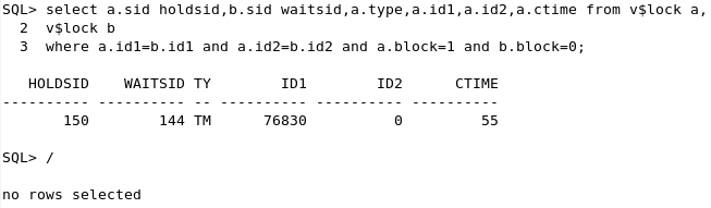Oracle 外键要建立索引的原理和实验