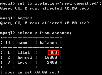 MySQL 锁与事务隔离级别