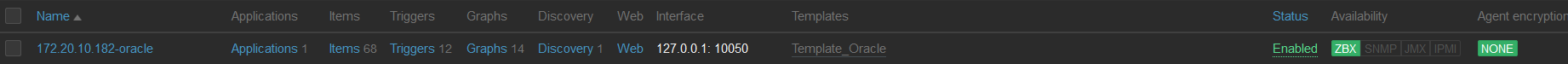 Zabbix 利用 Orabbix 监控 Oracle Zabbix 利用 Orabbix 监控 Oracle