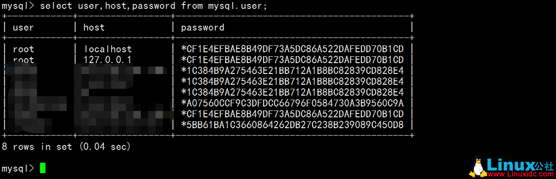 MySQL 数据加密以及安全维护