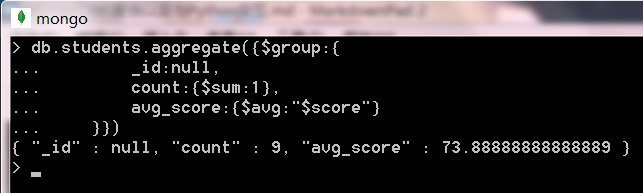 MongoDB 的聚合操作以及与 Python 的交互 MongoDB 的聚合操作以及与 Python 的交互