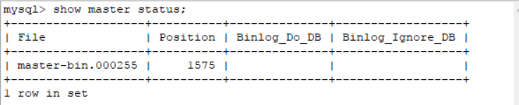 MySQL 主从分离基本配置