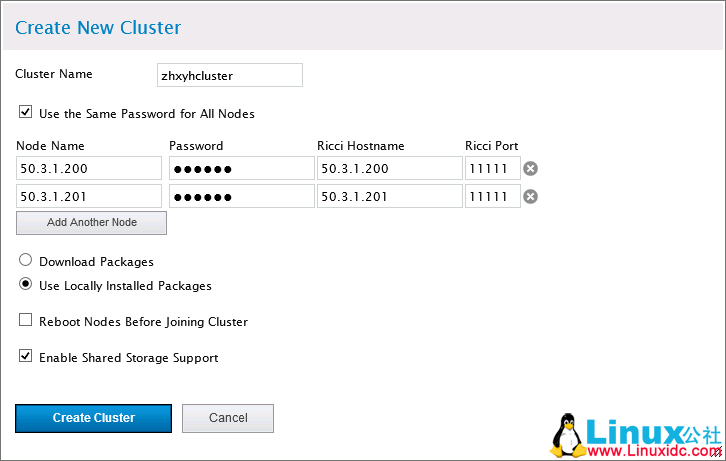 RedHat Enterprise Linux 6.7 x64 环境下使用 RHCS 部署 Oracle 11g R2 双机 HA