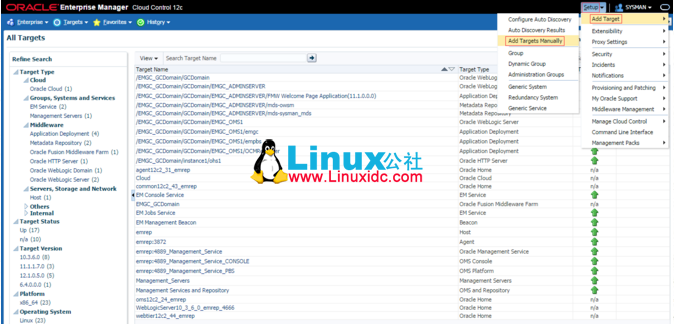 Oracle 12c Cloud Control 安装部署图文教程