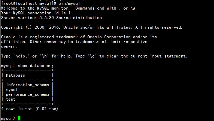 Linux 下源码安装 MySQL5.6.30