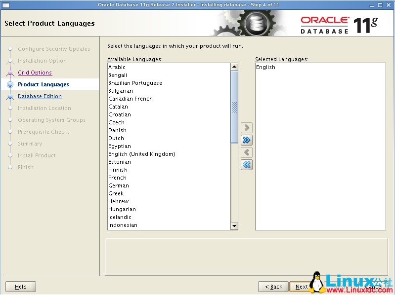 Linux 安装 Oracle 11g R2 Linux 安装 Oracle 11g R2