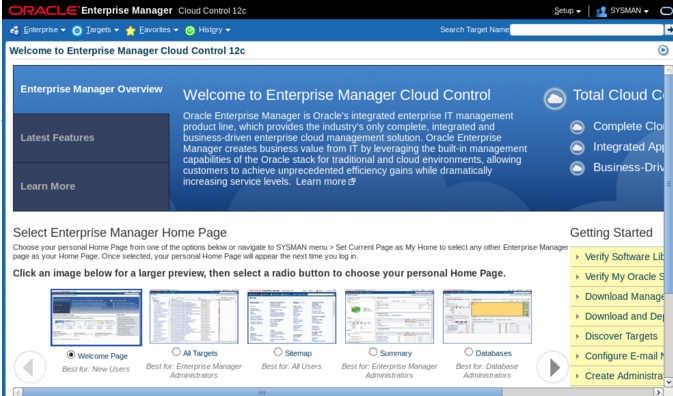 Oracle 12c Cloud Control 安装部署图文教程
