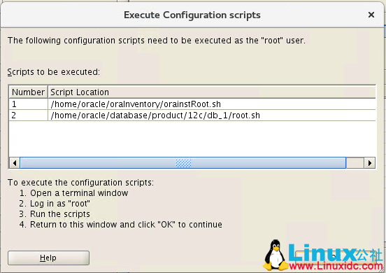 Oracle Linux 7.4 安装 Oracle 12C