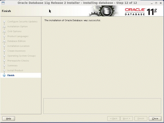 Oracle Linux 7.3 下 Oracle 11g 数据库安装