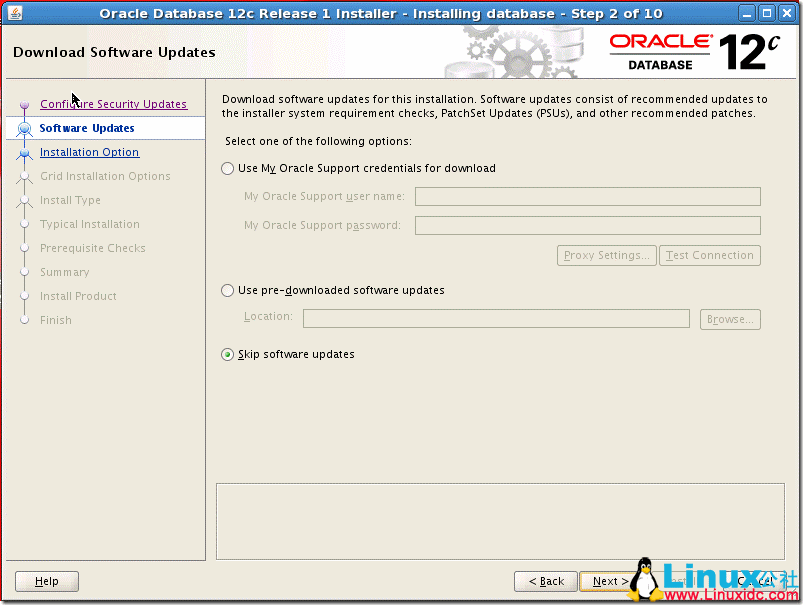 Linux 系统安装 Oracle Database 12c 图文详解教程