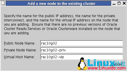 Oracle Linux 4.8 安装 Oracle 10g RAC 环境之 Cluster 安装 Oracle Linux 4.8 安装 Oracle 10g RAC 环境之 Cluster 安装