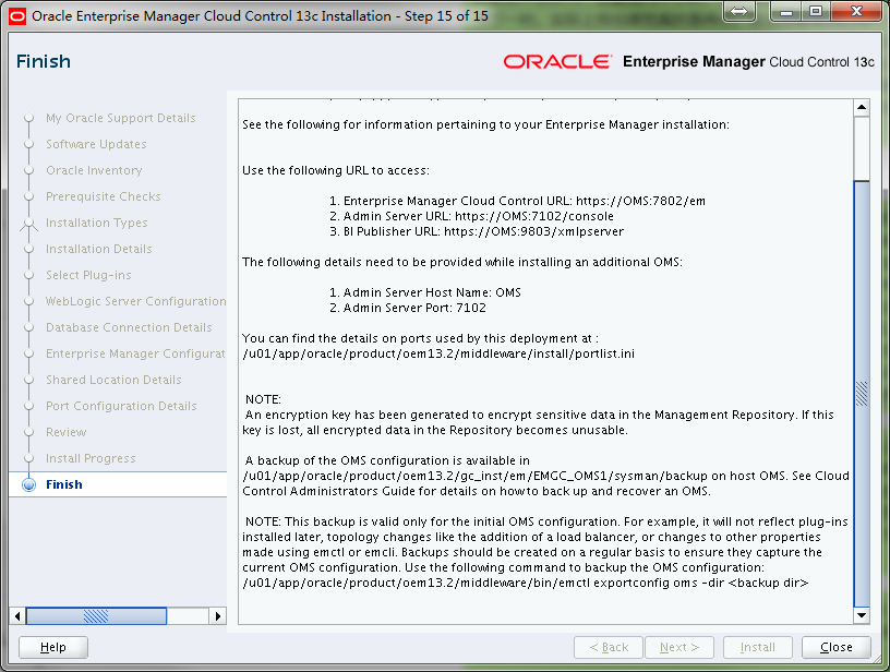OEMCC 13.2 安装部署详解