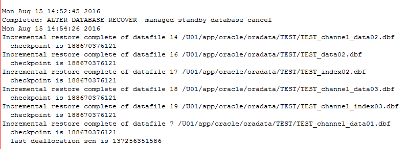 Data Guard 跳归档恢复的案例 Data Guard 跳归档恢复的案例
