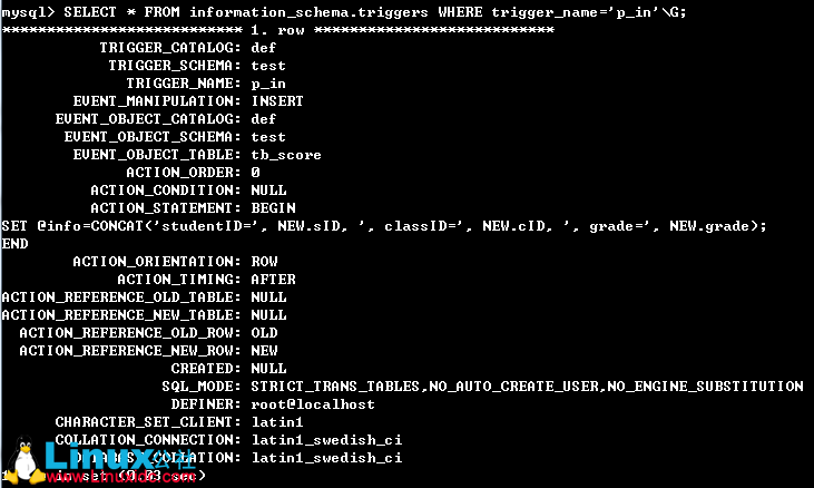 MySQL 触发器详解