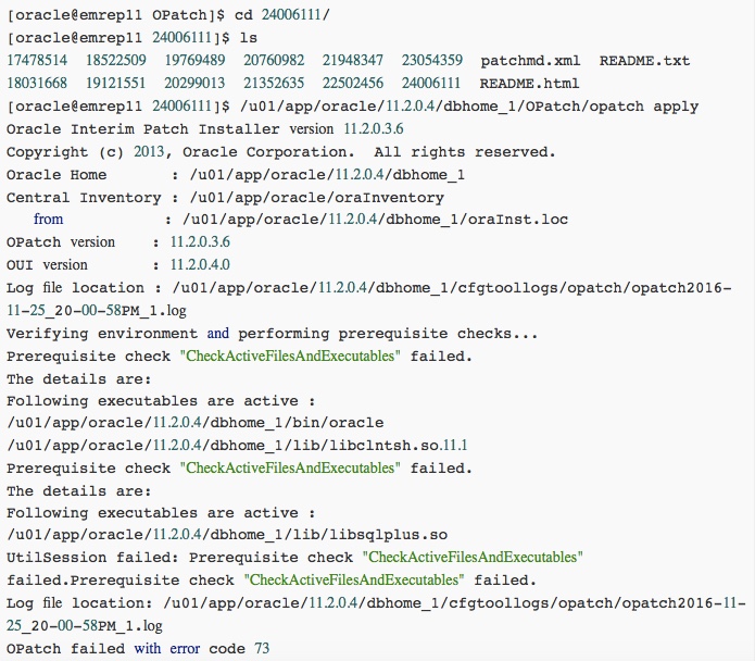 Oracle Patch 补丁体系和如何打补丁 Oracle Patch 补丁体系和如何打补丁