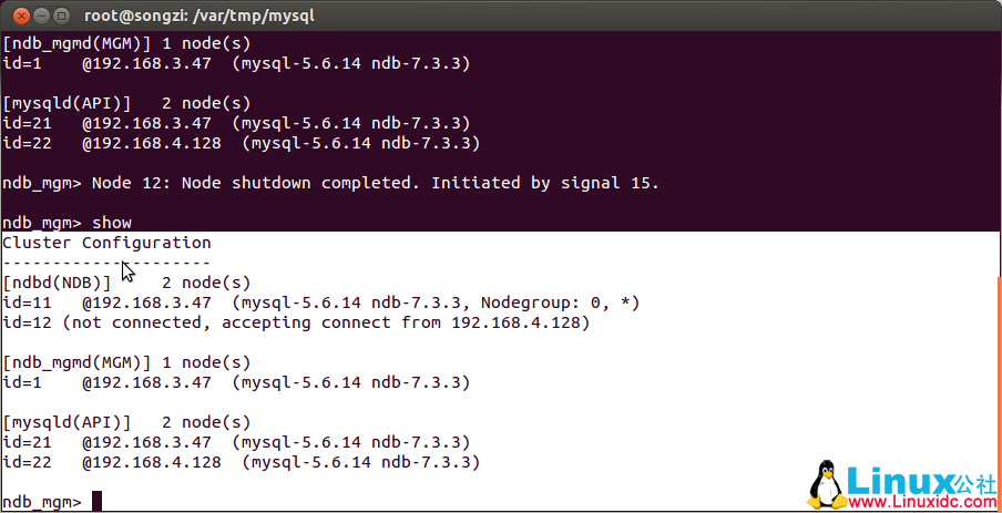 Ubuntu 下 MySQL Cluster 安装和配置 Ubuntu 下 MySQL Cluster 安装和配置