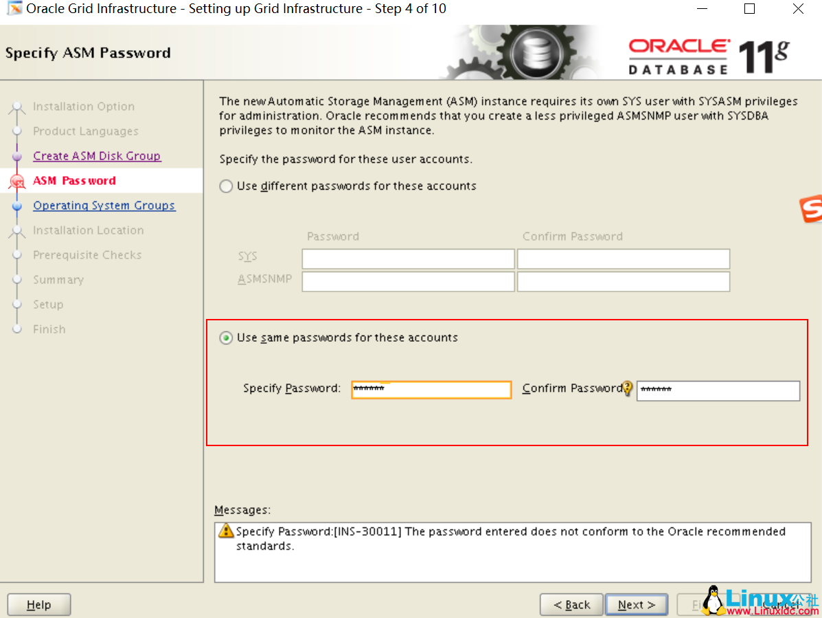 Oracle 11g Grid for Linux 安装指南 Oracle 11g Grid for Linux 安装指南