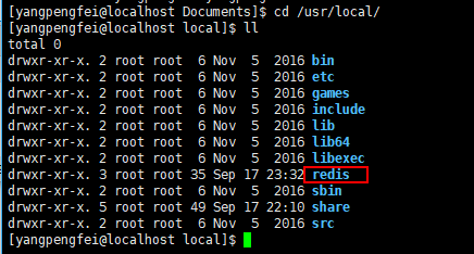 redis 安装后目录效果