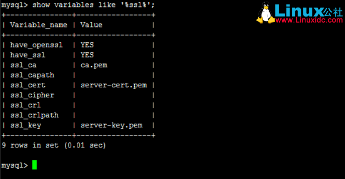 CentOS 7.2 下 MySQL5.7.13 安装和基于 SSL 加密的主从复制