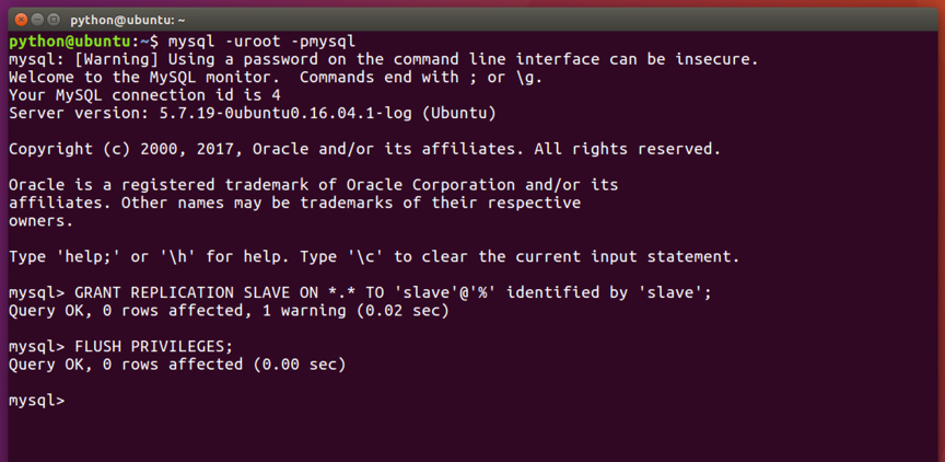 Ubuntu 下 MySQL 主从同步配置步骤 Ubuntu 下 MySQL 主从同步配置步骤
