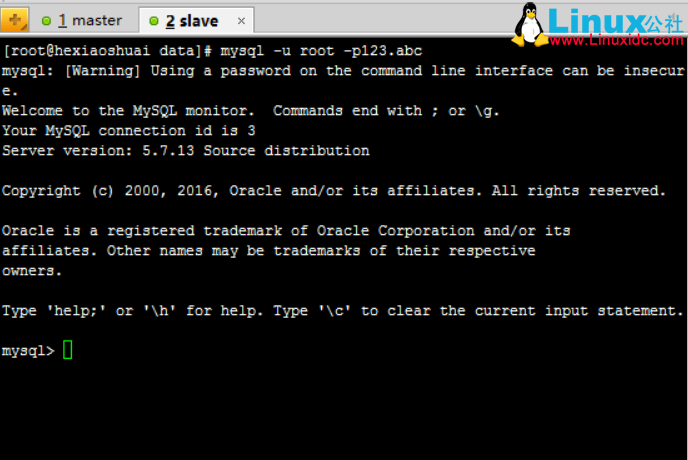 CentOS 7.2 下 MySQL5.7.13 安装和基于 SSL 加密的主从复制