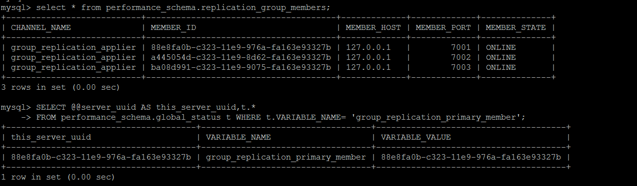MySQL MGR 集群单主模式的自动搭建和自动化故障修复