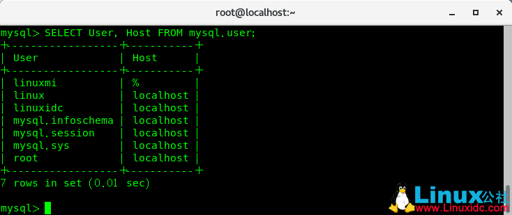如何删除 MySQL 用户帐户