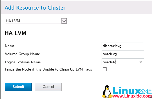 RedHat Enterprise Linux 6.7 x64 环境下使用 RHCS 部署 Oracle 11g R2 双机 HA