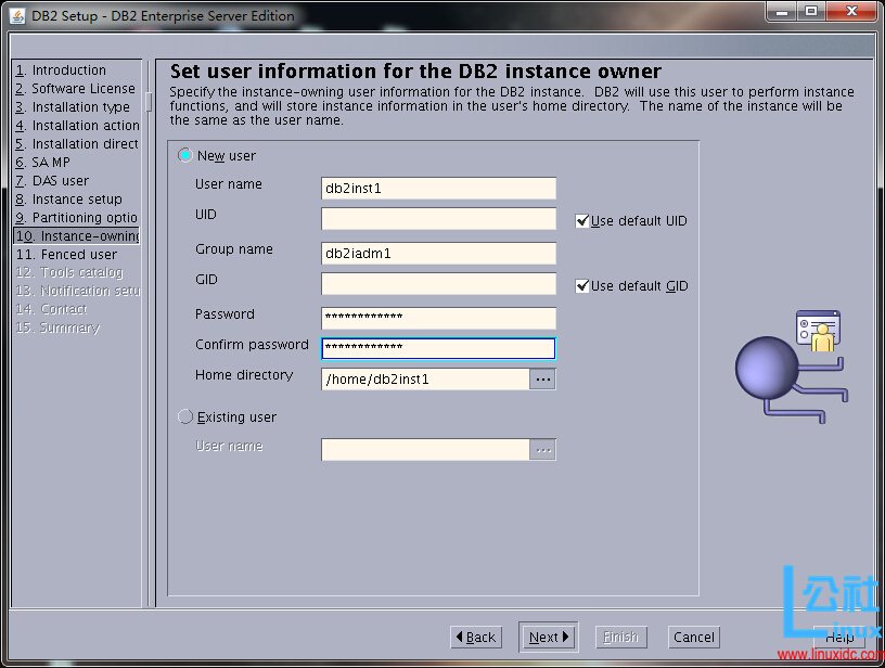 RHEL5 下安装 DB2 V9.7 数据库