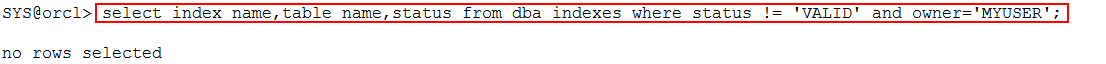 ORA-20000 无效索引故障解决方案 ORA-20000 无效索引故障解决方案