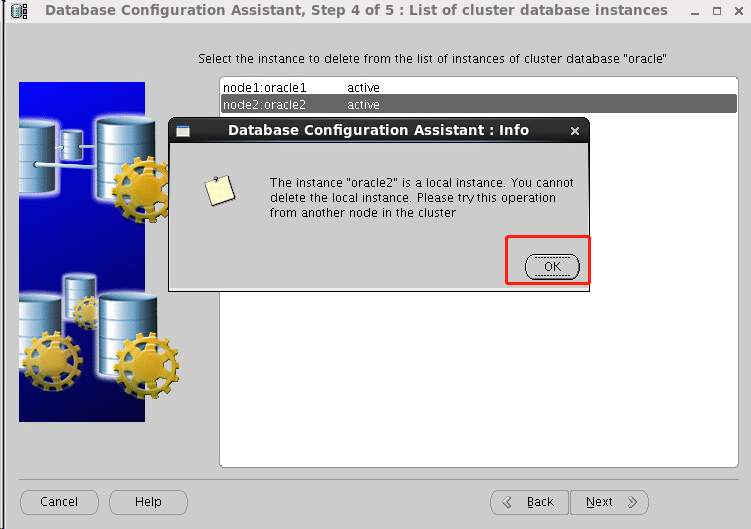 Oracle RAC 集群删除节点