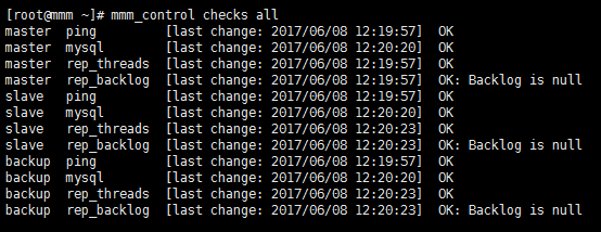 MySQL-MMM 高可用方案