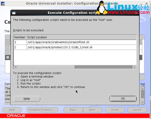 Red Hat Linux 6.4 安装 Oracle 10g 及问题解决
