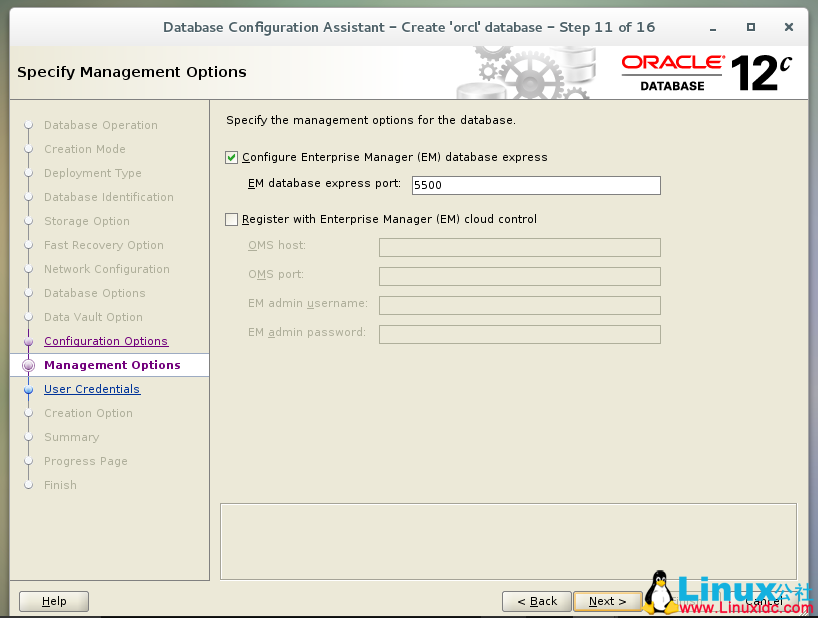 CentOS 7 安装 Oracle 12c 图文详解