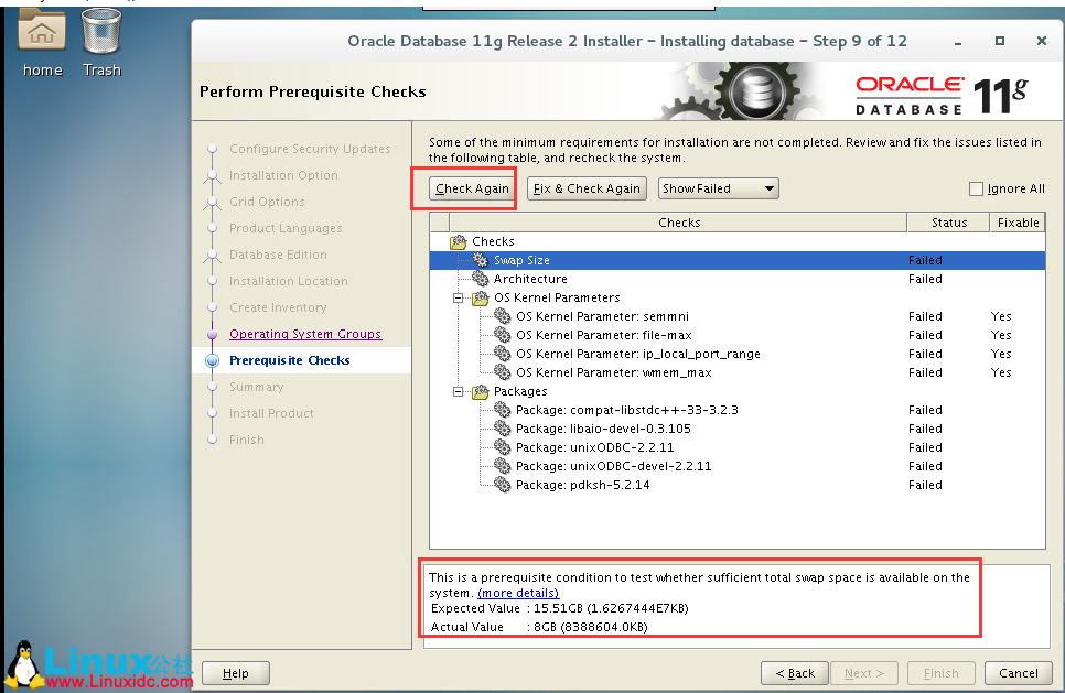 CentOS 7 下 Oracle 11gR2 安装最新详解