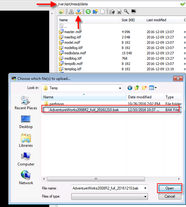 从 Windows 迁移 SQL Server 数据库到 Linux