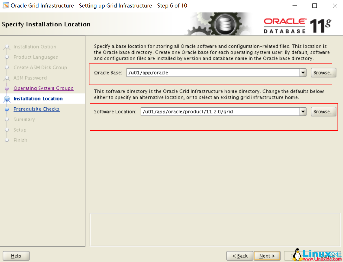 Oracle 11g Grid for Linux 安装指南 Oracle 11g Grid for Linux 安装指南