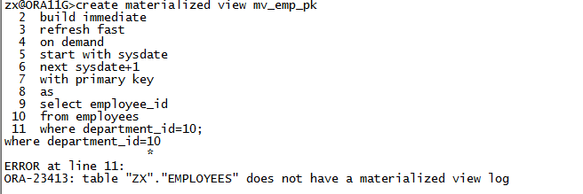 Oracle 物化视图 Oracle 物化视图