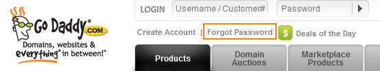 Godaddy 忘记密码?重设登录密码的图文教程 Godaddy 忘记密码?重设登录密码的图文教程