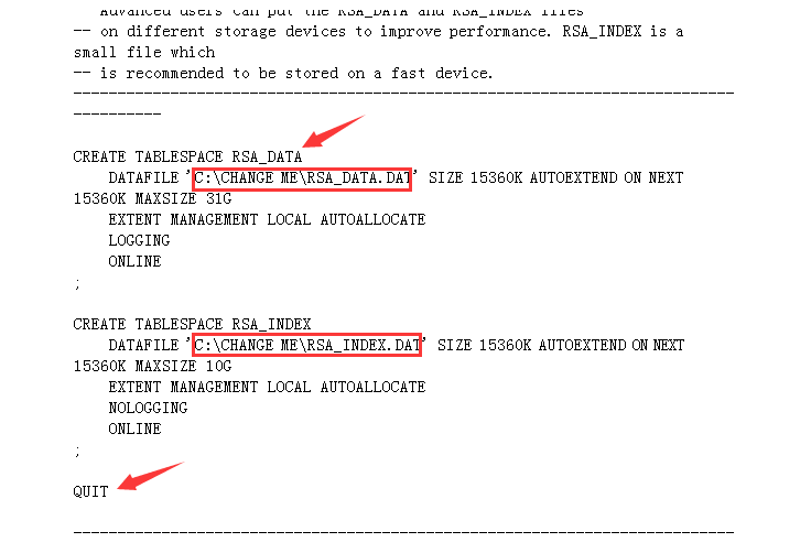 使用 Oracle 数据库安装 vCenter5.1