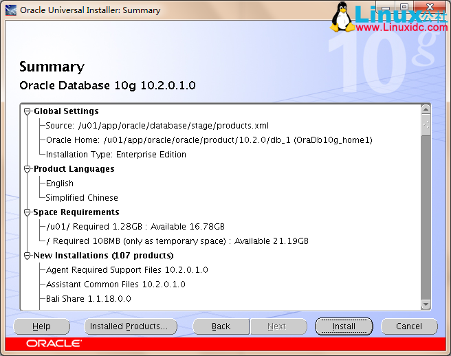 CentOS 6.6_x64 安装 Oracle 10g 图文详解 CentOS 6.6_x64 安装 Oracle 10g 图文详解