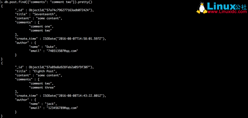 MongoDB 的 CRUD 操作简析 MongoDB 的 CRUD 操作简析