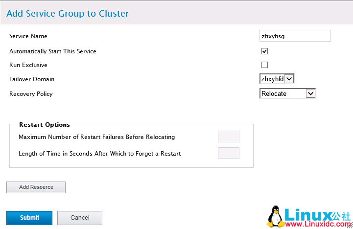 RedHat Enterprise Linux 6.7 x64 环境下使用 RHCS 部署 Oracle 11g R2 双机 HA